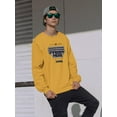 thumbnail image 2 of Super Street Wear Logo Sweatshirt Men -Image by Shutterstock, Male 5X-Large, 2 of 4
