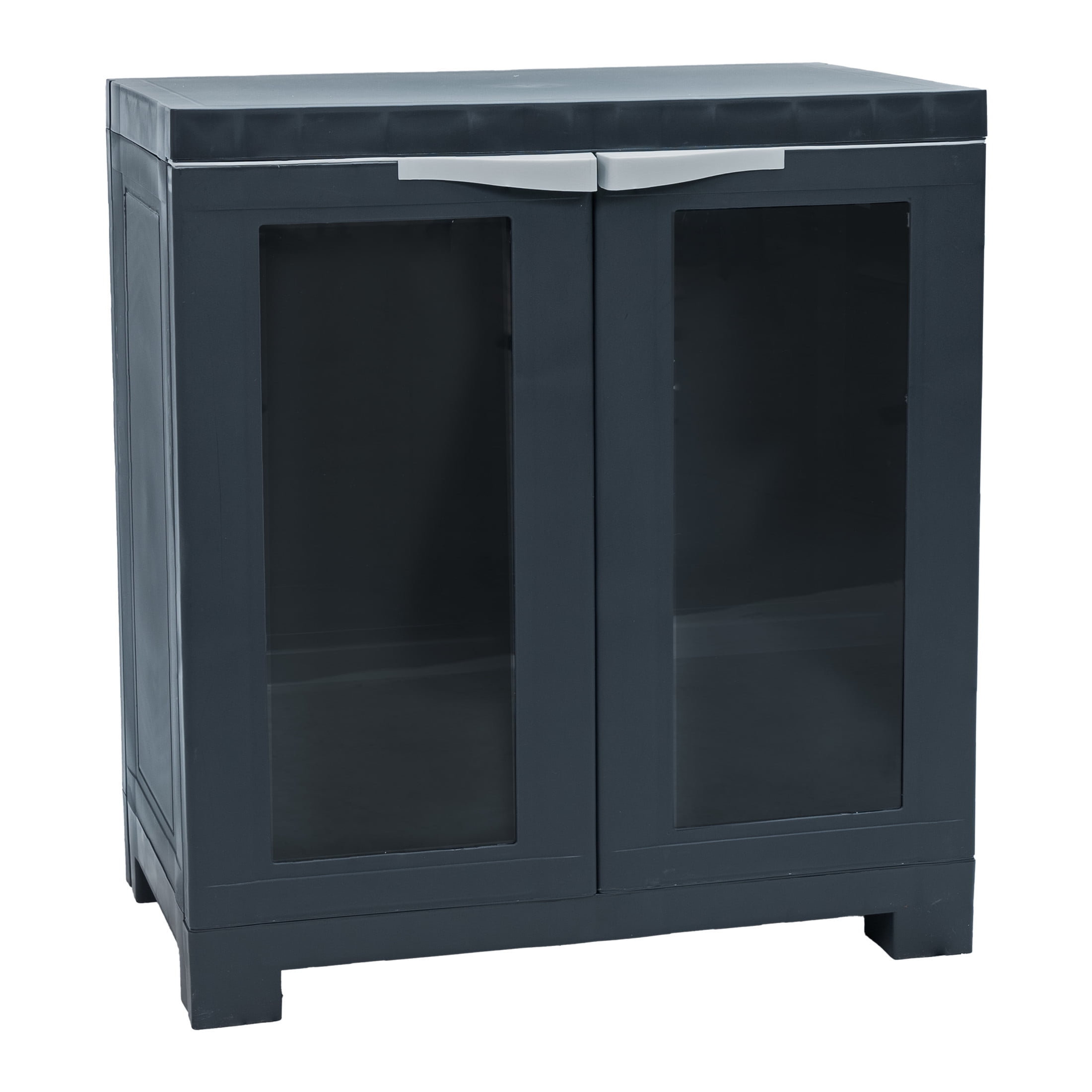 ♦◆♦WILD BLACK JETS /…ROCK ’N’ ROLL IS… Hyper Tough Plastic 4-Shelf Garage Storage Utility Cabinet
