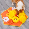 thumbnail image 1 of Cheers Pet Sniff Pad Bright Color Anti-slip Fleece Pet Slow Feeders Mat for Dog, 1 of 2