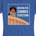 thumbnail image 3 of Disney Princess - Waiting For Summer - Women's Short Sleeve Graphic T-Shirt, 3 of 5