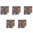 thumbnail image 1 of 120 Piezas Autoadhesivo Mosaico Ladrillo Azulejo Etiqueta 3D Cocina Baño Pegatinas de Pared -10X10cm, 1 of 5