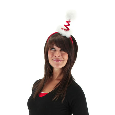 Cocktail Springy Santa Headband One Size Fits Most