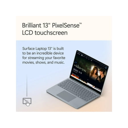 Microsoft - Surface Laptop - Copilot+ PC - 13" Touch-Screen - Snapdragon X Plus - 16GB - 512GB SSD (Latest Model) - Ocean