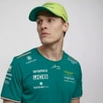 thumbnail image 3 of Aston Martin Cognizant F1 Men's Fernando Alonso Team T-Shirt- Green, 3 of 16