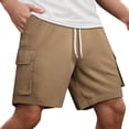 thumbnail image 2 of Dxzfnsa Men's Mountain Bike Shorts Stretch Hiking Cargo Shorts Quick Dry with Zipper Pocket for Bicycle Cycling Casual Golf S-2XL, 2 of 5