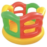 Pool Central 59" Portable Inflatable 1-Person Children's Bounce House - Yellow/Green