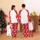 thumbnail image 3 of Pijamas cálidos de Navidad para la familia, trajes a juego familiares con estampado de alce y letras de dibujos animados, ropa de vacaciones para bebé, 2023, 3 of 4