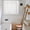 Frosted, variant on Frosted PEVA Shower Curtain Liner 72"W x 60"L, Heavy Duty 8G Plastic with Magnets, Mildew Resistant, Water-Repellent