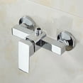 thumbnail image 4 of Robinet de Douche Moderne Chrome Mural avec Mélangeur de Douche pour Eau Froide et Chaude, 4 of 4
