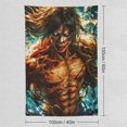 thumbnail image 2 of Attack On Titan Tapestry Wall Hanging Blanket Soft Tablecloth Wall Hanging Tapestries Home Decor Posters for Home Dormitory, 2 of 8