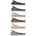 thumbnail image 3 of 6 uds Clips de corbata para hombres Clip de barra de corbata Set para corbatas regulares corbata boda negocios corbata Clips oso de fresa Producto electrónico, 3 of 4