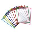thumbnail image 2 of 20 Pcs Reutilizable Bolsillos de Borrado En Seco,Colores Variados para Niños Estudiantes, 2 of 7