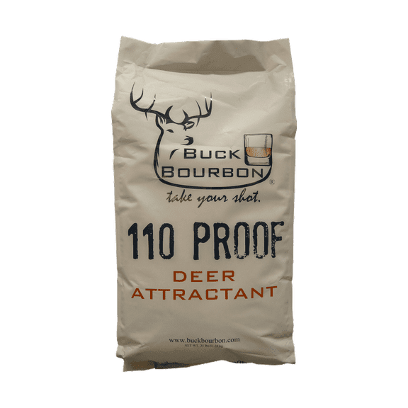 Buck Bourbon 110 Proof Deer Attractant 25lb Bag