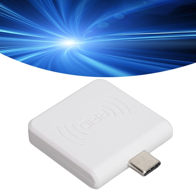 Lector RFID Lector De Tarjetas IC Tipo C De 13,56 Mhz, Lectura De Frecuencia De 13,56 Mhz Lector De Control De Acceso De Tarjeta IC USB C Lector De Tarjetas De Teléfono Móvil