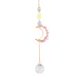 thumbnail image 1 of Crystal Windchime Dream Catchers Moon Flower Chandelier Decoración para el hogar (rosa) Ehuebsd Libre de BPA, 1 of 9