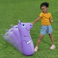thumbnail image 3 of H2OGO! Kids Inflatable 35" Animal Bop Bag - Hippo, 3 of 10