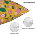thumbnail image 3 of Yiaed Strawberry Print Pillow Covers Super Soft Decorative Square Throw Pillow Covers Case Cushion Covers for Sofa Couch Bedroom Car Decor（No pillow core）-26"x26", 3 of 7