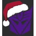 thumbnail image 2 of Women's Transformers Decepticon Santa  Graphic Tee Black 2X Large, 2 of 4