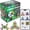 Glow, variant on TOSY Magnet Pyramid Stone - 1 Cube Transforms into 1 Billion Shapes, 12 pieces, 243 Magnets, Christmas Stocking Stuffers Gift for kids, Creative Puzzle STEM Toy