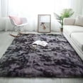 thumbnail image 3 of FNNMNNR Tie Dye Gradient Carpet Furry Comfortable Super Soft Carpet for Living Rooms Bedrooms, 3 of 7