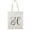 Natural, variant on Letter H Flower Bouquet 3 Tote Bag - Image by Shutterstock, One Size Cotton Canvas Tote Bag