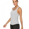 thumbnail image 4 of Xmarks Women's Yoga Tops Workouts Clothes Activewear Built in Bra Tank Tops S-XL, 4 of 7