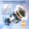 thumbnail image 2 of Calefactor diésel HCALORY 8 kW, 6 L, caja de herramientas, control por app, 110 V, 2 of 8