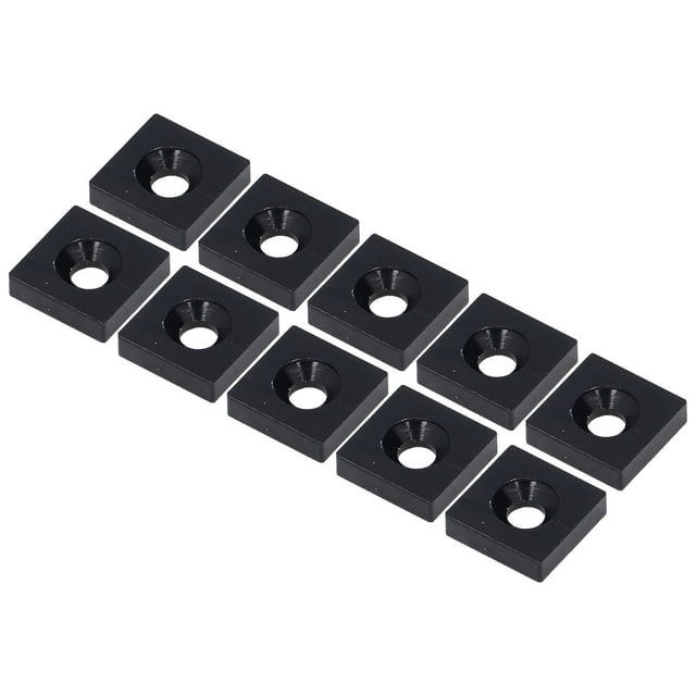 Tapa de orificio único, 10 tapas de perfil, tapón de cubierta de metal, tapas de perfil de orificio único diseñadas para profesionales