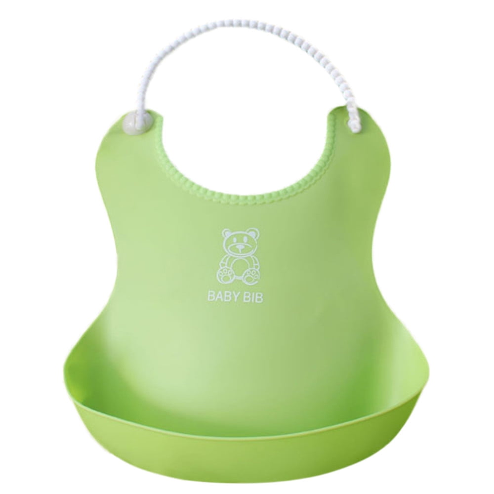 Baby Feeding Bibs Boy Girls Waterproof Smock Apron Saliva Towel Bib Detachable 