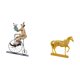 thumbnail image 5 of Figura De Caballo Payaso, Escultura, Estatua, Colección, Adorno, Centro De Mesa, Vitrina, Comedor, Animal, Resina Grabada, Decoración Para El Hogar U Oficina, Regalo, 5 of 8