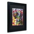 thumbnail image 3 of Trademark Fine Art Dean Russo 'Boxer Luv' Matted Framed Art, 3 of 4
