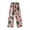 Pink, variant on Girls Flannel Pajama Pants Winter Warm Soft Cartoon Print Casual Wear for Kids Comfortable Holiday Outfit