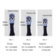 thumbnail image 3 of Eigraketly 3 piezas de Golf Club Cover 135 número Putter Headcovers Golf deportes reemplazable Protector accesorios mujeres hombres Type5 NO5, 3 of 6