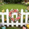 thumbnail image 5 of Cadancy Easter Wreath for Front Door Decorations Artificial SpeckLED Egg Garland Twig Base Spring Wall Hanging Ornament Home Indoor Outdoor Party Decor, 5 of 6