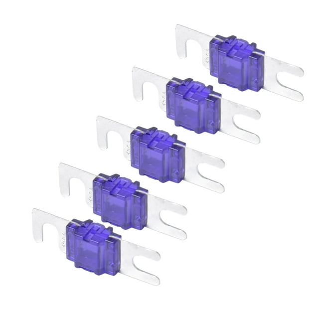 5pcs 100A Mini ANL Fuse for Car o Circuit Protection Plated