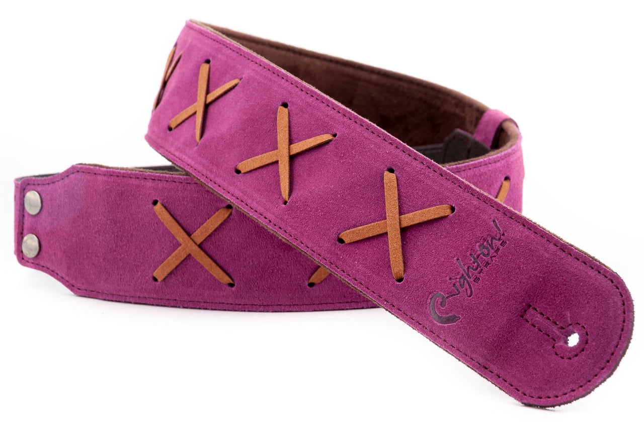 RightOn! Straps Legend D. Gilmour Inspired Guitar Strap - Pink