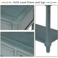 thumbnail image 6 of Harper & Bright Designs Console Table Sideboard Wooden Sofa Table with 2 Drawers and Bottom Shelf for Bedroom, 6 of 7