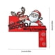 thumbnail image 3 of Fiudx Adhesivo Navideño para Esquina de Puerta de Madera, Diseño de Papá Noel y Reno Pintado a Mano, Decoración Colorida para Festivales, Decoración Navideña para El Hogar, Fácil de Instalar, Regalo, 3 of 4