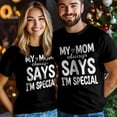 thumbnail image 3 of Camisetas informales de manga corta con texto "I'm Special" para hombre, camisetas gráficas, 3 of 8