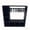 Black, variant on RuiJiao Mini Doll Clothes Wardrobe Storage Organizer with Hangers, Dollhouse Display Case for 1/6 12in