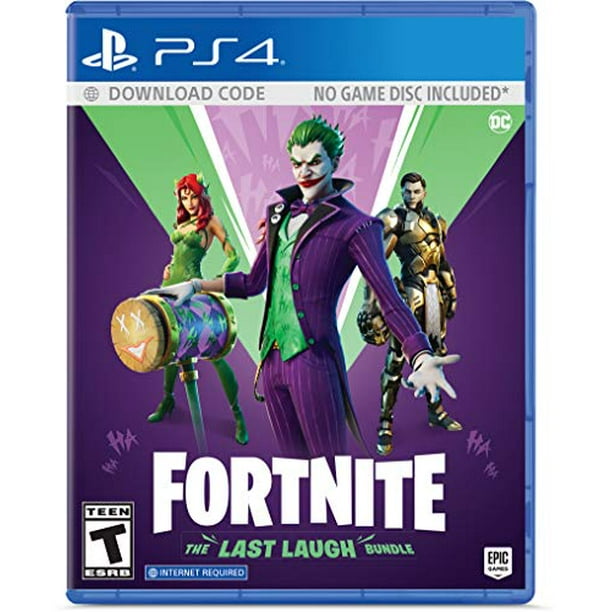 Fortnite The Last Laugh Bundle Warner Bros Playstation 4 Walmart Com Walmart Com