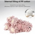 thumbnail image 6 of Chenille Towel Ball Dog,Dog Shaped Microfiber Hand Towel,Super Absorbent Microfiber Fuzzy Hanging Towels for Bathroom & Kitchen,Quick Dry Thick Decorative Animal Hand Towels with Hanging Loop (Pink), 6 of 8