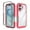 Pink, variant on Allytechgroup Clear Back Case for Apple iPhone 16 Pro, Not-Yellow Rugged PC TPU Hybrid Bumper Shockproof Protective Phone Case for iPhone 16 Pro, Purple