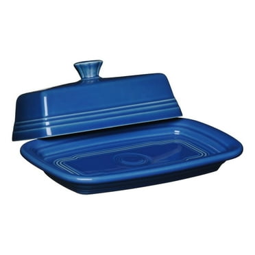Fiesta Covered Butter Dish, X-Large, Lapis