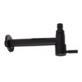 thumbnail image 2 of M Buder Grifo de Agua Fría de Pared G1/2 Acero Inoxidable 304 Negro para Lavadora (22 cm), 2 of 9