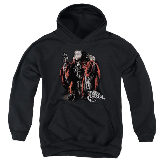 Dark CrystaLong Sleevekeksis Youth Pullover Hoodie Sweatshirt Black