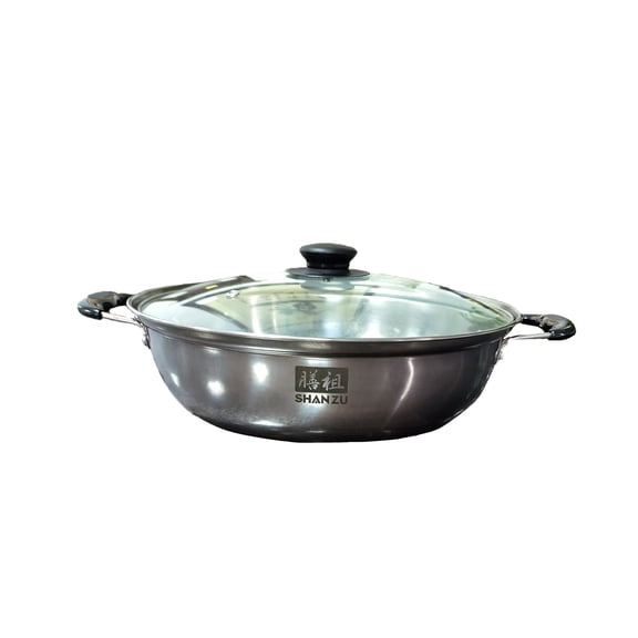 SHANZU Stainless Steel Cooking Pot with Lid – Durable & Versatile for All Stovetops