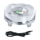 thumbnail image 2 of Pedestales de lámpara de base de luz LED de cristal recargables que parpadean automáticamente. Estilo E, 2 of 9