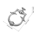 thumbnail image 5 of unbranded Timbre Para De Metal Color Plata Con Estilo Europeo Clásico, 5 of 5