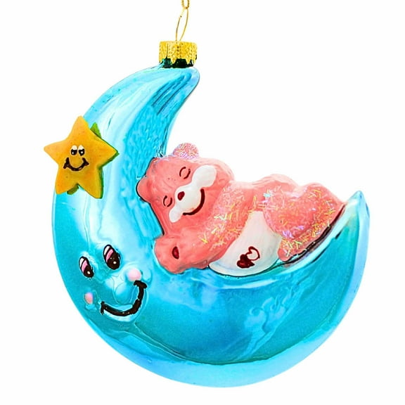 Cody Foster 4.25In Sleepy Bear, Glass, Baby Bear Crescent Moon Star Go8999